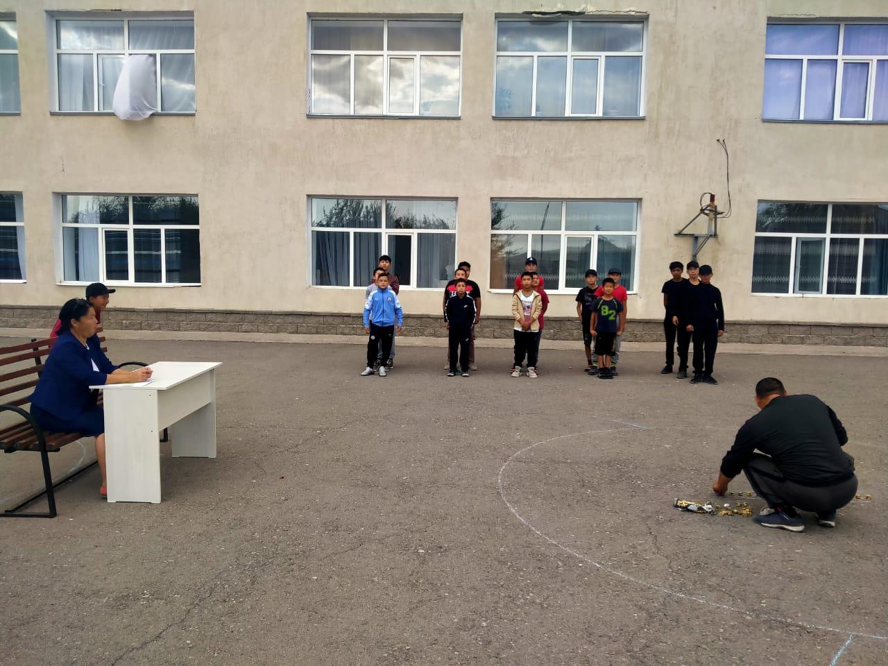 Мектепішілік "Асық ату" жарысы